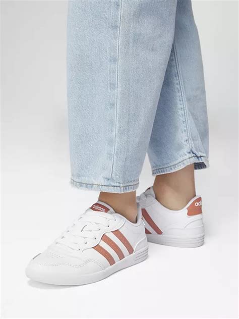 (adidas) Sneaker VL HOOPS 2.0 in weiß 